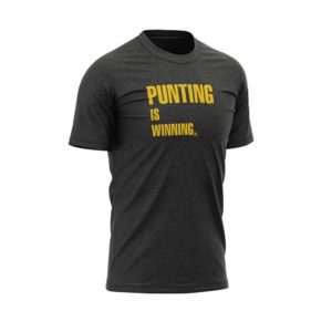 Iowa Hawkeyes Punting Is Winning Black Tee Shirt
